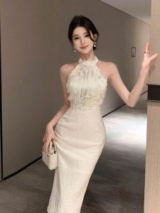 đầm lụa tafta pháp