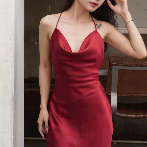 những mẫu đầm lụa đẹp